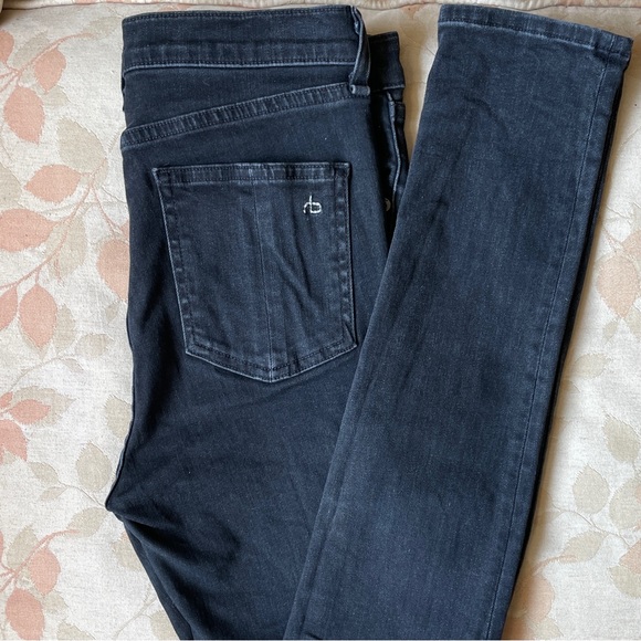 Rag & Bone Hi -Rise skinny jeans 28 - Picture 3 of 13